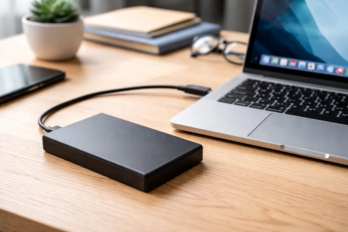 Comment sauvegarder ses données sur un disque externe
